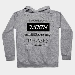 moon phases Hoodie